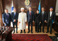 БАС МҮФТИ ҚАЗАҚСТАННЫҢ ФИНЛЯНДИЯ РЕСПУБЛИКАСЫНДАҒЫ ЕЛШІСІМЕН КЕЗДЕСТІ