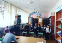 Кітапханадағы кездесу